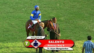 Salento with Antony Raj S up wins The Golconda 2000 Guineas Gr 2 2022 [upl. by Chelsy]