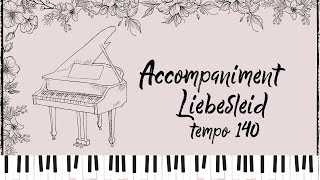 Liebesleid piano accompaniment 140 [upl. by Nyletak]