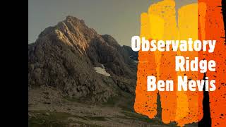 Observatory Ridge Ben Nevis [upl. by Belvia166]