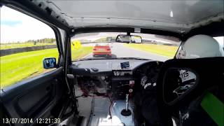 89 Bmw Compact Cup btcc Madness at Knockhill 130714 [upl. by Shepp777]