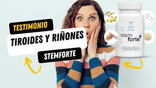 Testimonio Tiroides y riñones stemforteplus celulas madre [upl. by Nalliuq]