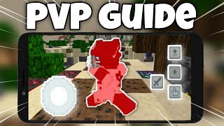 ULTIMATE MCPE PVP GUIDE Mobile Guide [upl. by Iahc]