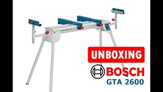 Bosch GTA 2600 Professional  Unboxing amp Review [upl. by Noyahs]