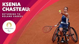 Ksenia Chasteau The French Wheelchair Tennis Star Returning to Roland Garros [upl. by Oiratnom]