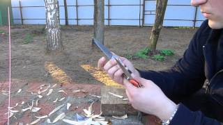 Test 551 Griptilian 154CM vs 581 Barrage M390 Часть1 [upl. by Nayrbo]