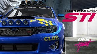 Subaru impreza WRC Edition Studio NFS Heat  Android [upl. by Ydniahs432]