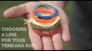 Choosing A Line For Your Tenkara Rod [upl. by Bolitho341]