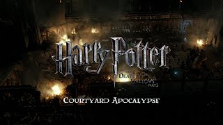 Courtyard Apocalypse  Harry Potter and the Deathly Hallows Part 2 Complete Score Film Mix [upl. by Habas14]