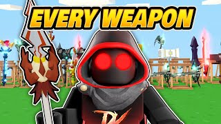 Every Weapon in Roblox Islands [upl. by Jennie]