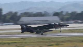 2 F4s loud takeoff [upl. by Hijoung]