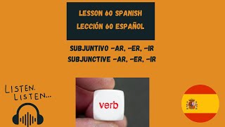 Subjunctive in Spanish  Subjunctive ar er ir in Spanish  Subjuntivo Spanish [upl. by Eohce]