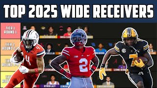 Top 2025 NFL Wide Receiver Tiers  CLASS IS LOADED [upl. by Tessi]