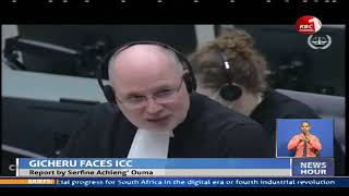 ICC Lawyer Paul Gicheru makes initial appearance [upl. by Arerrac]