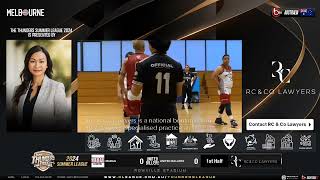 QFinals 35 Div Thunders Summer League United Ballers VS Mabag Accounting  16 November 2024 [upl. by Fiel]