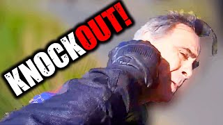 WHEN BIKERS FIGHT BACK  CRAZY BIKER MOMENTS  EP17 [upl. by Nairred]