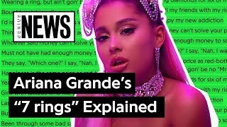 Ariana Grande’s “7 rings” Explained  Song Stories [upl. by Steddman]