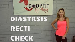 How to Check for Diastasis Recti Ab Separation After Pregnancy [upl. by Mazman]