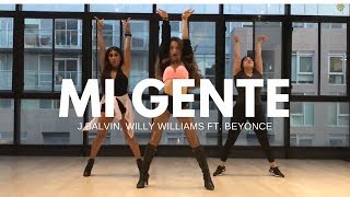 MI GENTE  J Balvin Willy Williams ft Beyonce II MONICA GOLD CHOREOGRAPHY [upl. by Yelrehs]