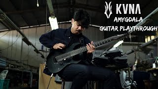 KVNA  AMYGDALA Official Guitar Playthrough [upl. by Ihpen]