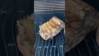 HOW TO EASILY GAS GRILL THE BEST PORK RIBS EVER shorts shortvideo [upl. by Halliday]