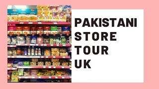 Pakistani Grocery Store tour abroad  Pakistanis Abroad  Pakistani halal store in UK   Urdu VLOG [upl. by Nylorak]