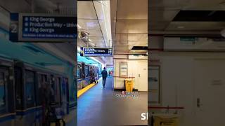 Exiting SkyTrain at Waterfront TrainStation 🇨🇦 downtown vancouver downtownvancouver shorts [upl. by Tillford]