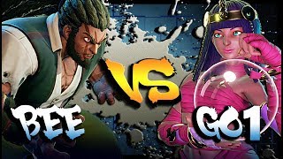 SFV  GamerBee  Necalli  Vs GO1  Menat   Ranked Set  SF5 [upl. by Cynde]