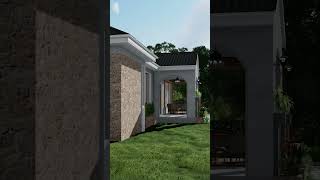 CONTEMPORARY 3 BEDROOM BUNGALOW DESIGN  Kwale KENYA architecture housedesign modernexterior [upl. by Nirehs378]