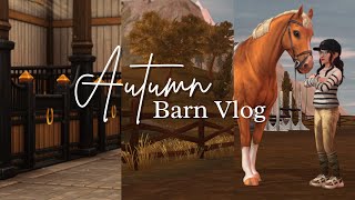 Autumn Barn Vlog  Riding loads of ponies  SSO RRP  Bethany Mountainwood [upl. by Lynad]