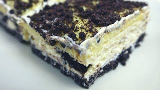 Embelsire e shpejte me biskota Oreo  Cheesecake with Oreo recipe [upl. by Subak]