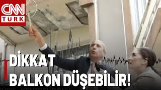 Avcılarda 37 Senelik Apartmanın Balkonu Çöktü İstanbul Depreme Hazır Mı [upl. by Acimahs591]