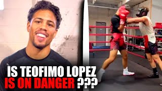 Jamine Ortiz TRAINING for Teofimo Lopez To BE CHAMPION [upl. by Gairc]