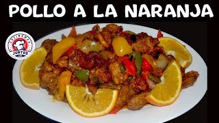 Como cocinar pollo a la naranja estilo Chino [upl. by Kampmann]