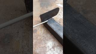 The easiest way to weld thin steel for beginnersshorts​ welding​ howtowelding​ stickwelding​ [upl. by Mcnelly]