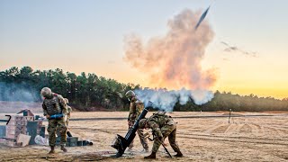 120mm Mortar Live Fire  US Army  MFA [upl. by Bodkin]