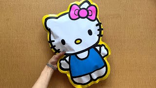 Unboxing Large Blind Bag Paper 💖 ASMR 💖 HELLO KITTY SANRIO 😍 satisfying opening blind box [upl. by Fisken]