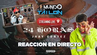 JHAY CORTEZ  24 HORAS 🕊️  TIRAERA PA BRYANT MYERS  REACCION [upl. by Euseibbob]