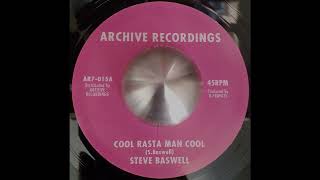 STEVE BASWELL  Cool Rasta Man Cool  PHASE ONE ALL STARS  Version 1978 [upl. by Ynnam]