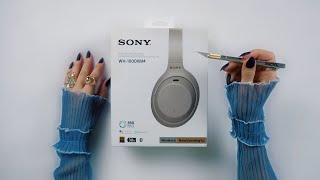 Unboxing Sony WH1000XM4 ASMR [upl. by Ayhdnas]