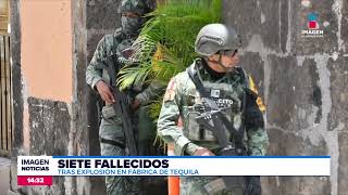 Séptima víctima mortal tras explosión en destilería  Noticias GDL con Fabiola Anaya [upl. by Delanie521]