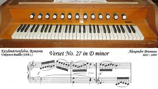 Alexandre Bruneau  Verset No 27 in D minor [upl. by Hurst]