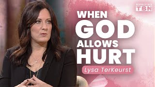 Lysa TerKeurst Trusting God in Seasons of Deep Betrayal and Pain  Women of Faith on TBN [upl. by Hachman]