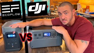 DJI Portable Power Station VS EcoFlow Delta 2  Portable Power Station Comparison DJI Power 1000 [upl. by Konopka934]