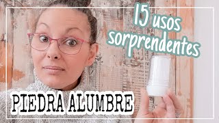 PIEDRA DE ALUMBRE para q sirve 15 beneficios zerowastetips residuocero cosmeticanatural [upl. by Maurilia]