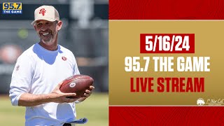 The 49ers 2024 Schedule Is Set amp The Giants Beat LA l 957 The Game Live Stream [upl. by Azila]