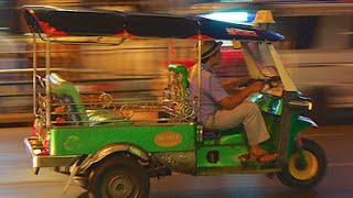 Thailand Tuk Tuk Rides Bangkok TukTuks Fun Three Wheeled Travels [upl. by Sabsay528]