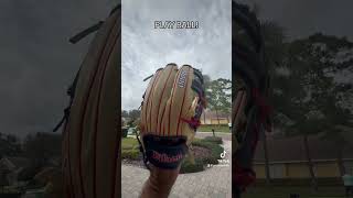 2024 wilson A1000 V1912 12” infield fullgrain leather baseball glove [upl. by Eleazar]