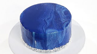 HOW TO MAKE A MIRROR GLAZE CAKE │ CAKE DECORATING amp RECIPES │ CAKES BY MK [upl. by Akcinat]