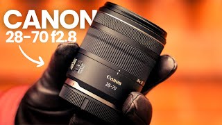 Canon RF 2870 f28 IS STM  mały ale wariat [upl. by Eifos191]