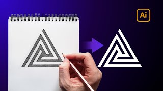 How To Create Logo Illustrator  How to DESIGN an ARCHITECTURE firm LOGO  Illustrator tutorial [upl. by Easlehc]